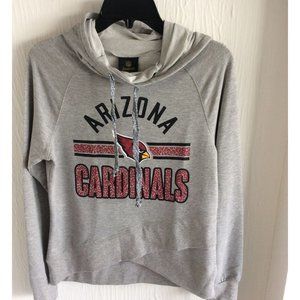 NWT, Arizona Cardinals NFL, Junior Size M, Hood Sweatshirt, Really Cute Design!